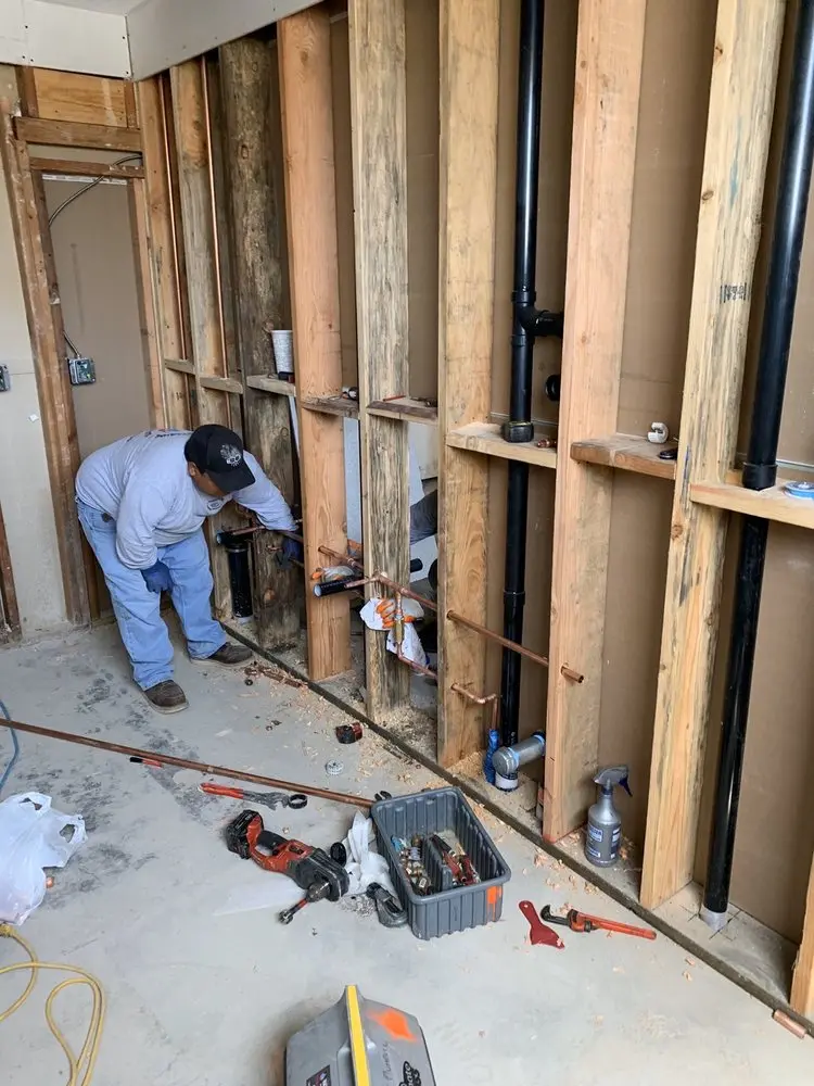 Commercial rough-in plumbing for Gas Line Repair in Eastampton